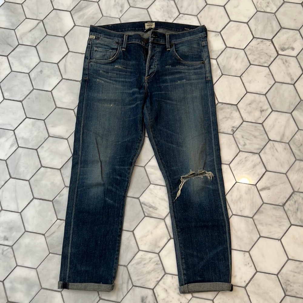 Citizens of Humanity boyfriend cut jeans